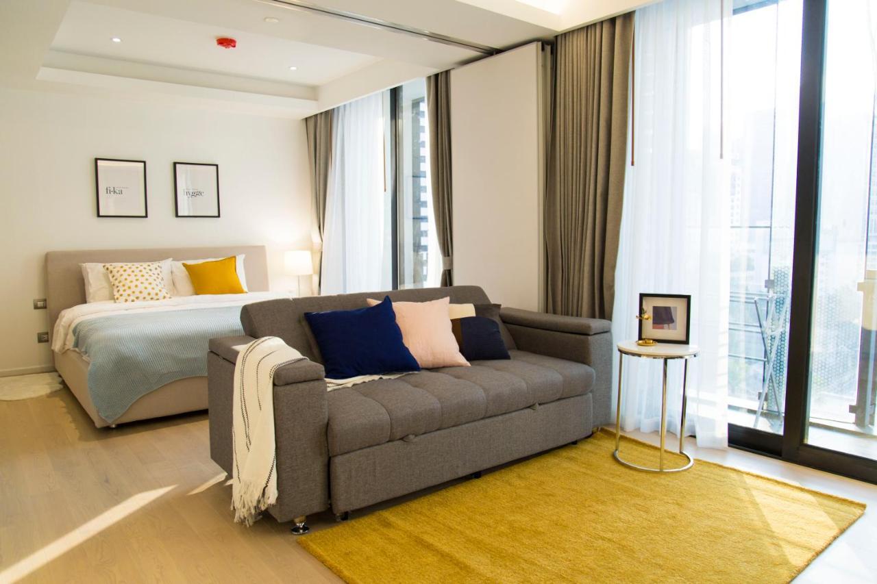 Апартаменти Sukhumvit 11#Luxury#Pool#Gym#Bts Nana&Mrt Sukhumvit#1Br#Max4Ppl Бангкок Екстер'єр фото