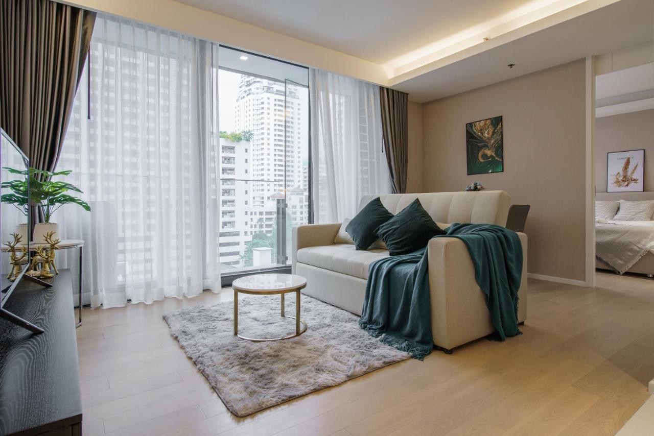 Апартаменти Sukhumvit 11#Luxury#Pool#Gym#Bts Nana&Mrt Sukhumvit#1Br#Max4Ppl Бангкок Екстер'єр фото