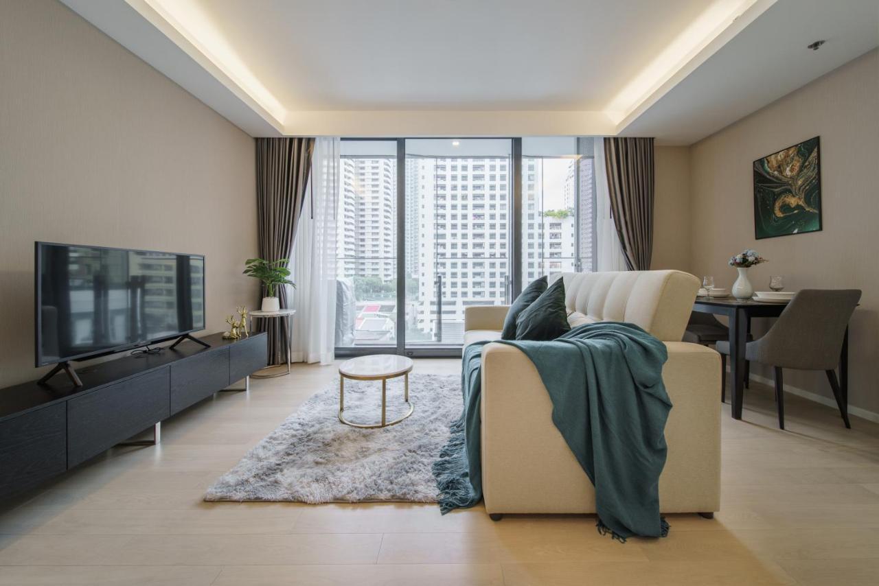 Апартаменти Sukhumvit 11#Luxury#Pool#Gym#Bts Nana&Mrt Sukhumvit#1Br#Max4Ppl Бангкок Екстер'єр фото
