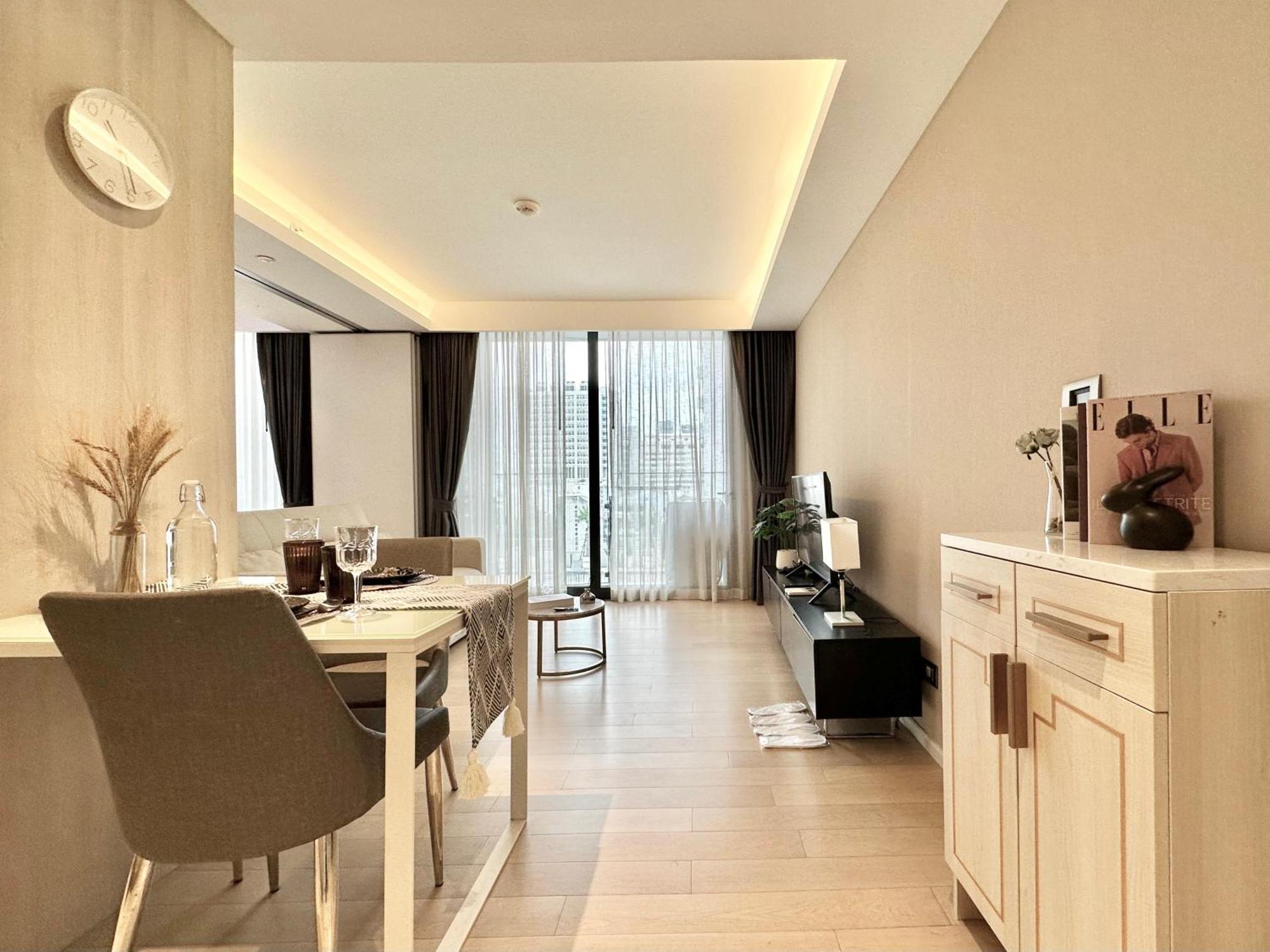 Апартаменти Sukhumvit 11#Luxury#Pool#Gym#Bts Nana&Mrt Sukhumvit#1Br#Max4Ppl Бангкок Екстер'єр фото